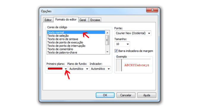 Usando Access - Formato editor VBA