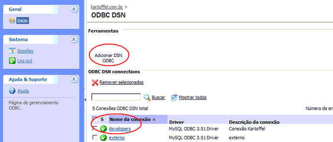 DNS ODBC
